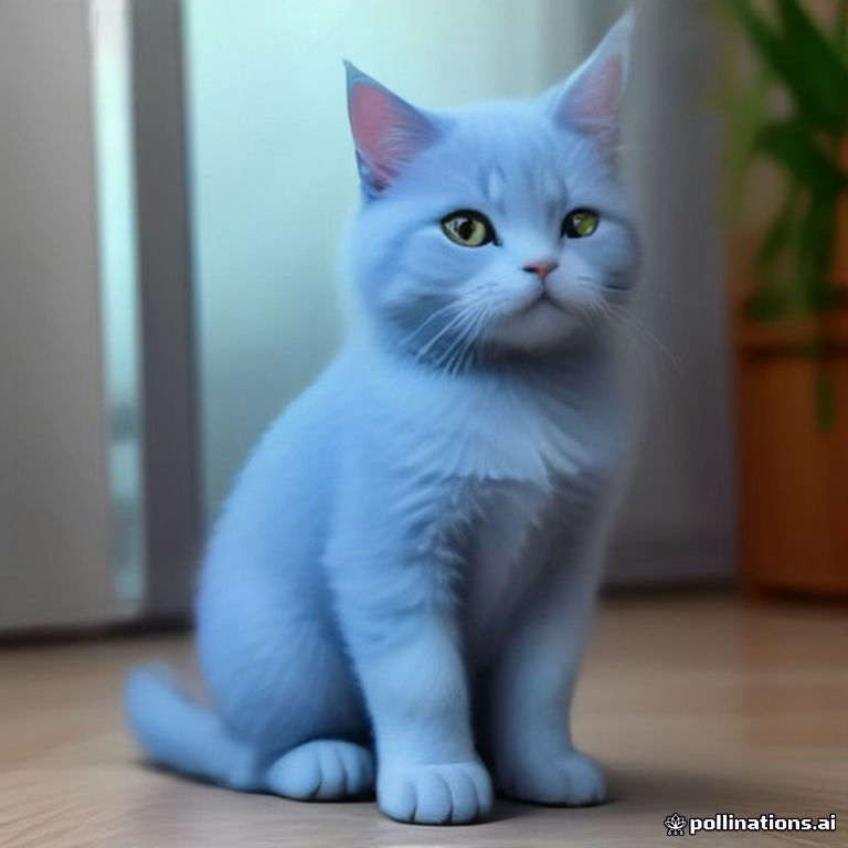 英国短毛猫（蓝白）