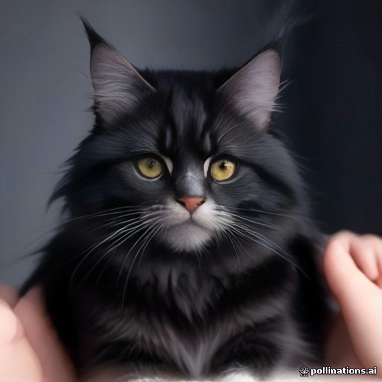缅因猫（黑烟色）