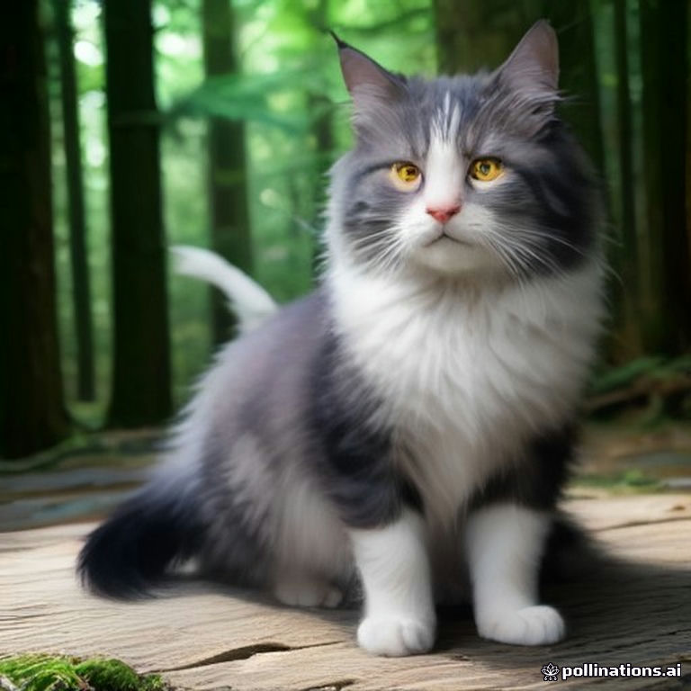 挪威森林猫（琥珀色）